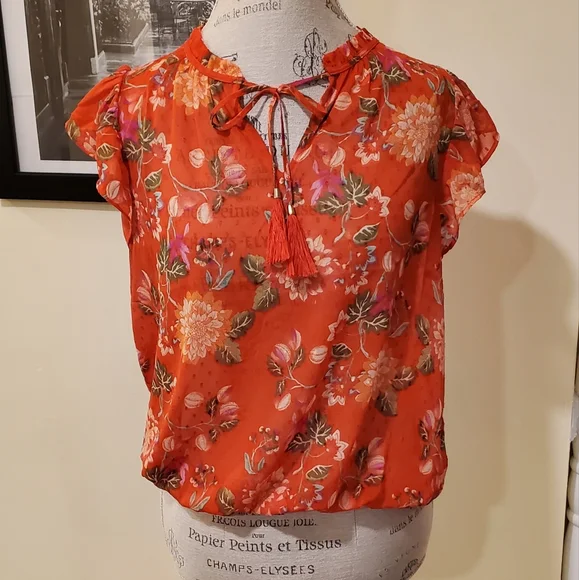 Rose & Olive | Tops | Rose Olive Blouse | Poshmark